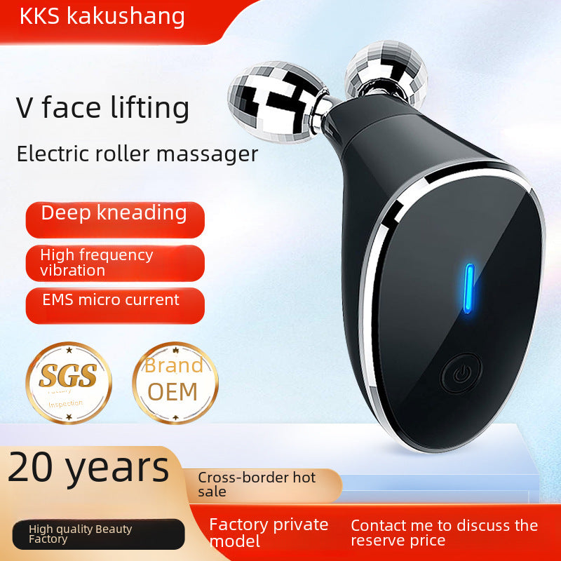 Microcurrent Facial Massager face lifting micro-current roller beauty instrument manufacturer